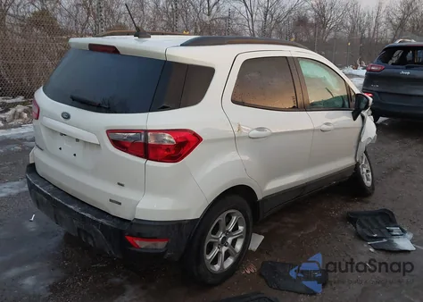 2018 Ford Ecosport Se from USA, damaged, VIN MAJ3P1TE6JC229990